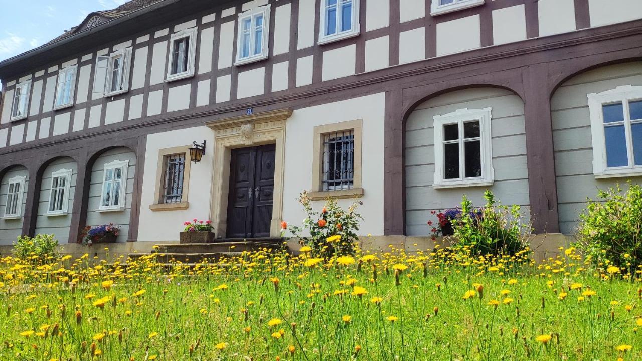 Komfort-Ferienwohnung "Zur Schmiedebruecke" Großschönau 外观 照片
