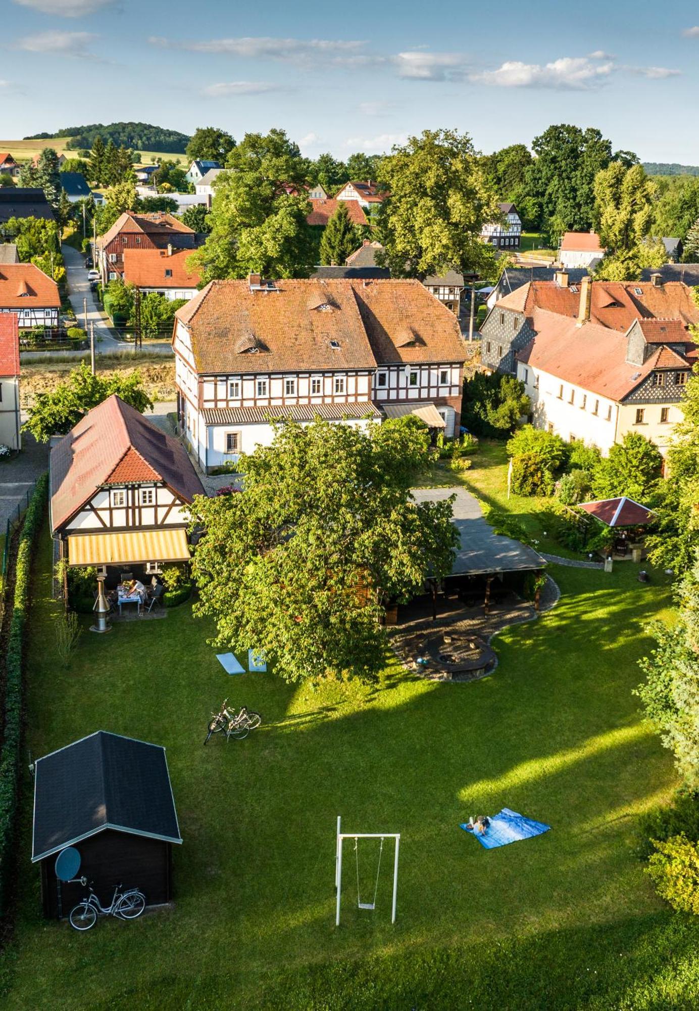 Komfort-Ferienwohnung "Zur Schmiedebruecke" Großschönau 外观 照片